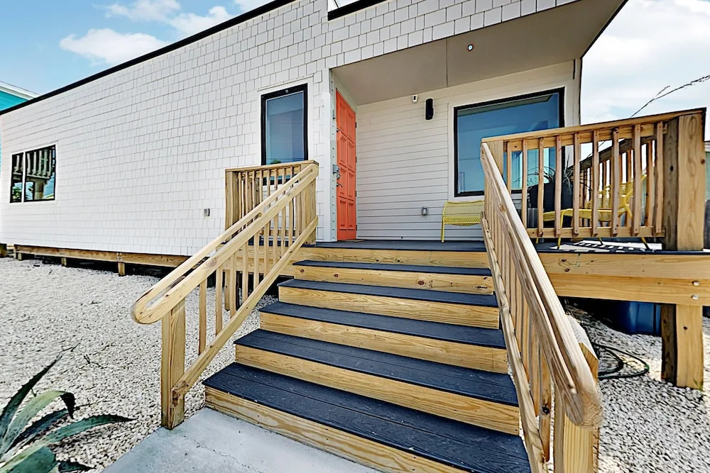 New Listing! Modern Beachside Bliss W/ Patio 3 Bedroom Home