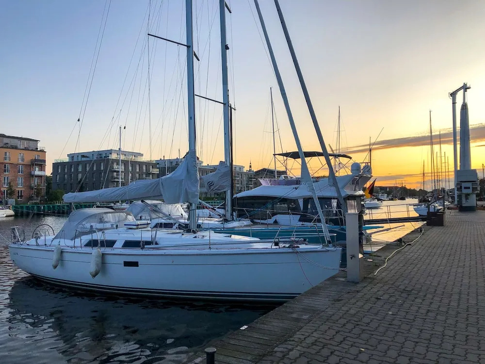 slube am Yachthafen Greifswald