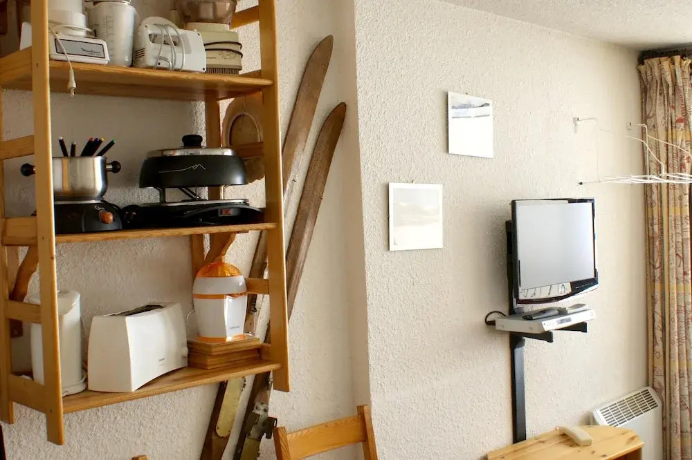 Studio in Montgenèvre, With Wonderful Mountain View, Balcony and Wifi