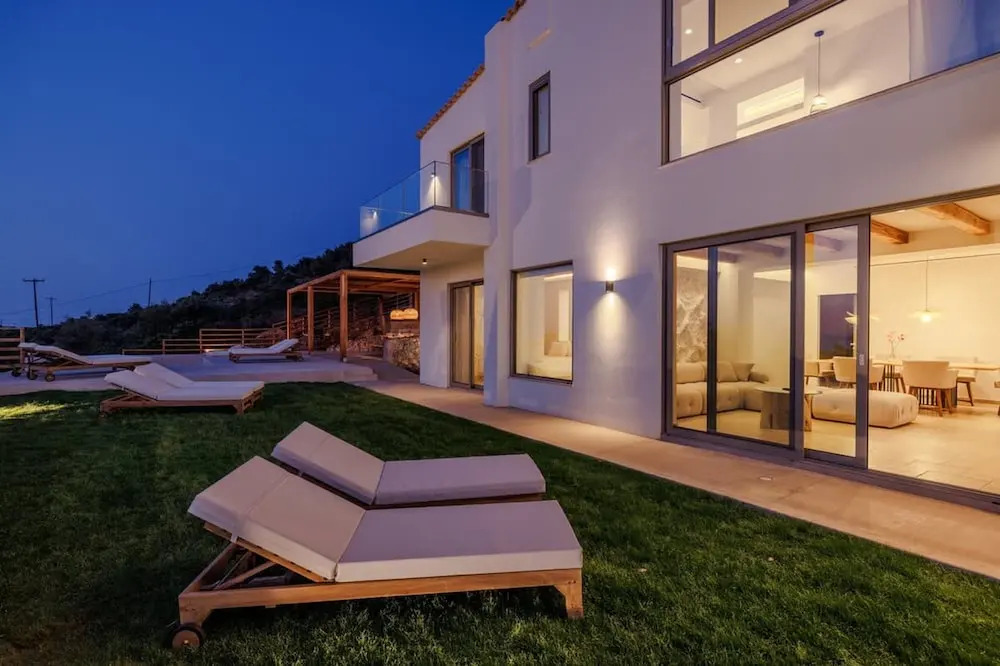 Malia Vista Villa with Panoramic Sea View and Private Pool