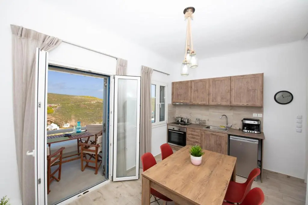 Superior Beachfront Apartment 1 with view to the Aegean Sea