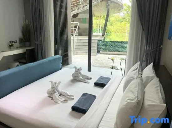 ET214 - pool access studio, quiet Patong area