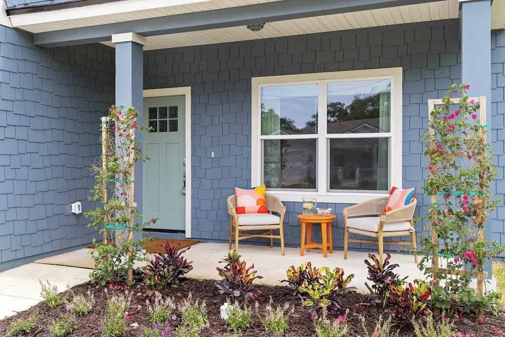 Playfully Designed Home + Hot Tub, Fire Pit & Game Room Blue Hour by Avantstay