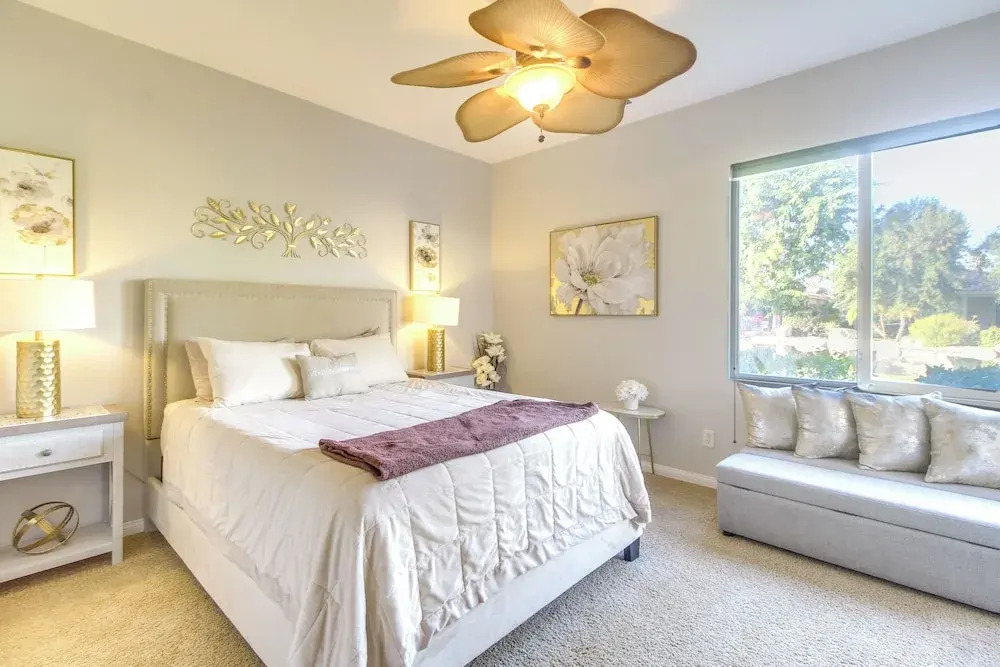 2 Mi to Empire Polo Club: Indio Home w/ Fireplace!