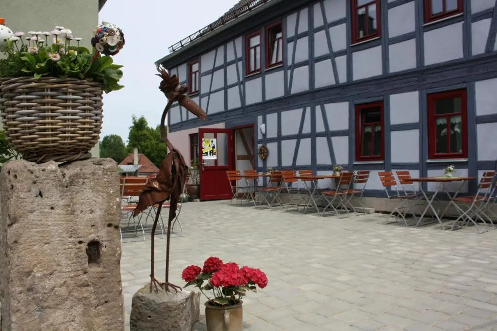 Café Landart im Thüringer Finistère