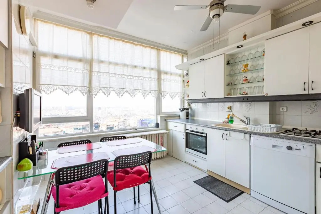 Pleasant Apartment with Impressive City View in Sisli