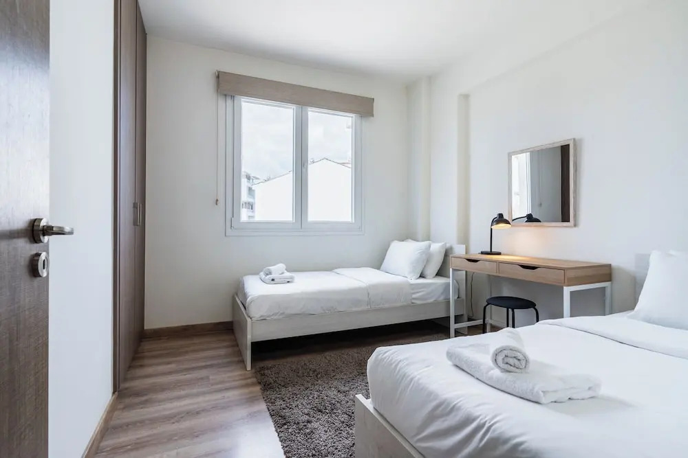 2BR Apt Near Larnaca Beach & Center