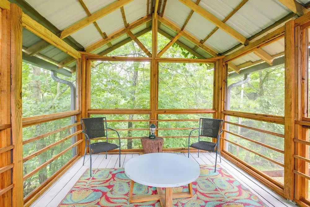 1 Mi to Burr Oak Lake: Home w/ Deck & Patio!