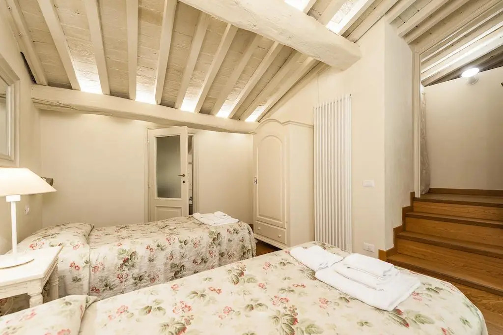 Paolo Guinigi Elegant Apartment Suite Masterful Interior Inside the Walls of Lucca