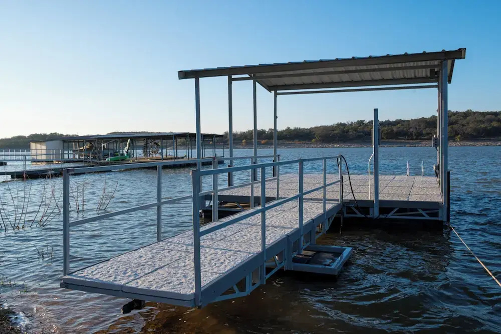 Lago Vista Home w/ Private Dock & Sport Court!