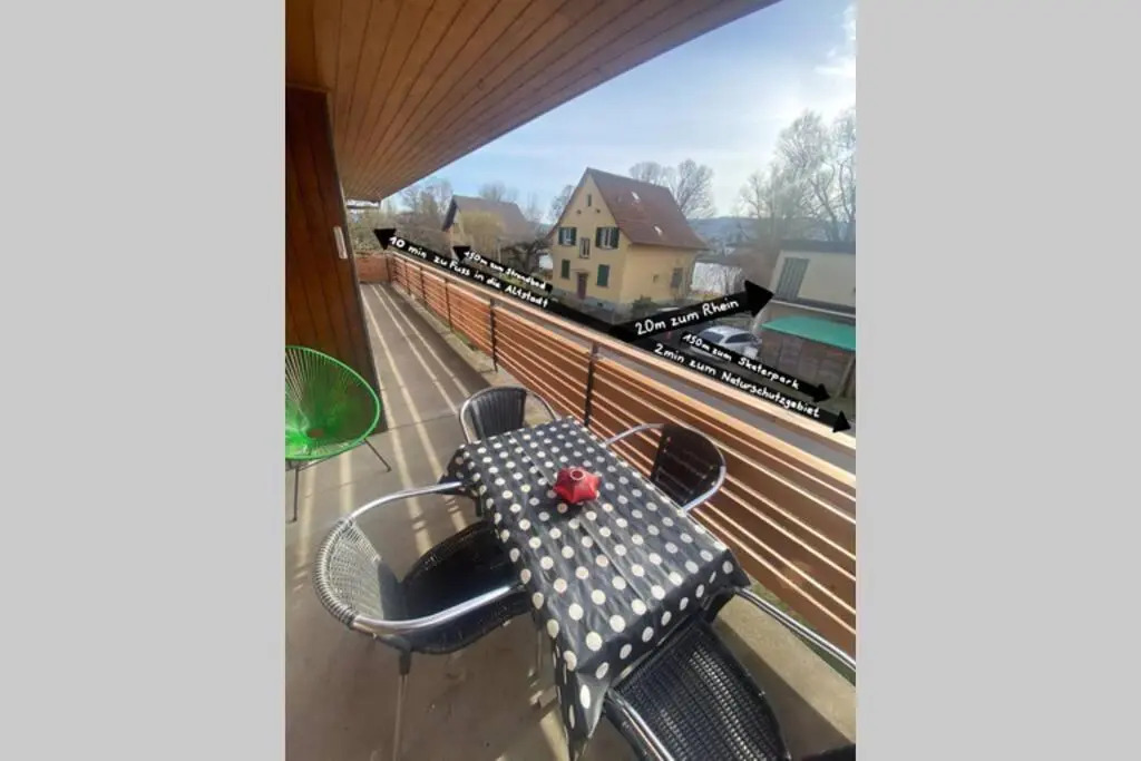 Familien-Haus, Garten, Feuerstelle mit Grill, 50m zum Rhein