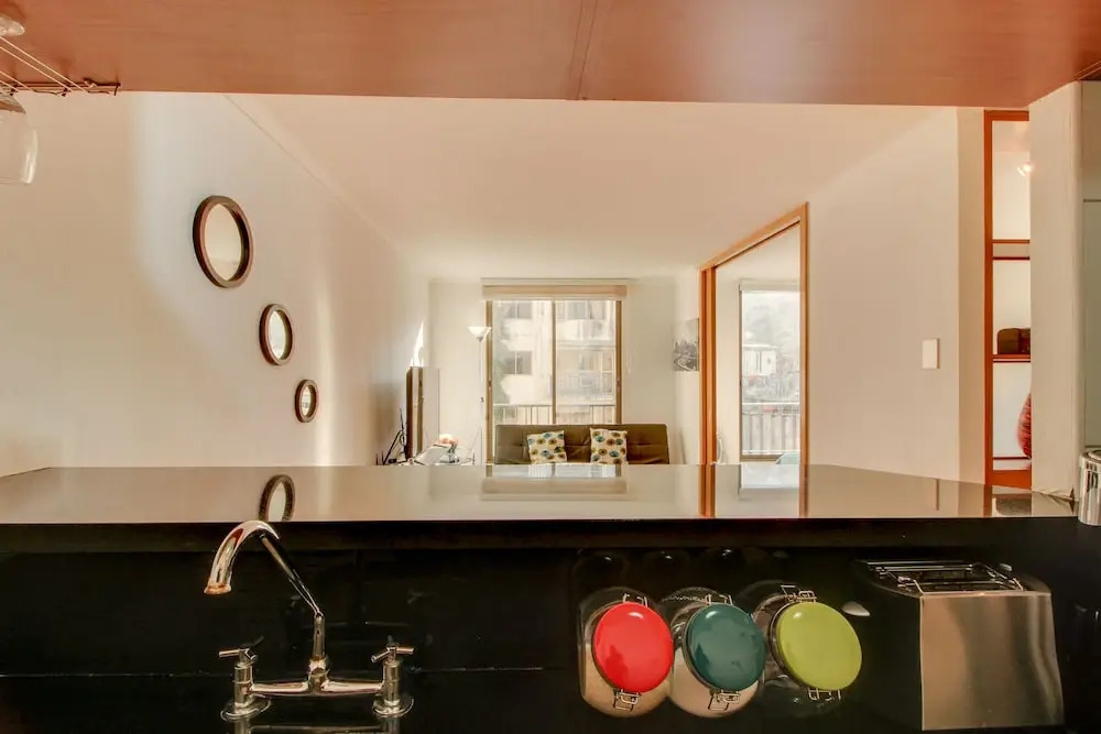Estudio comodo en Barrio Lastarria
