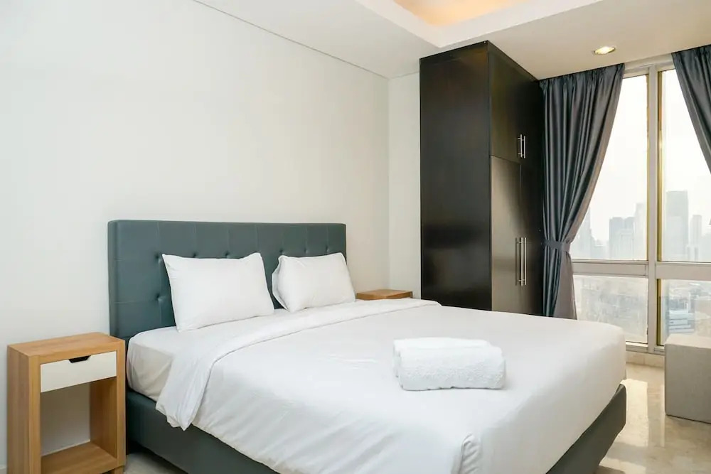 Modern Furnished 2BR at The Empyreal Condominium Epicentrum Apartment