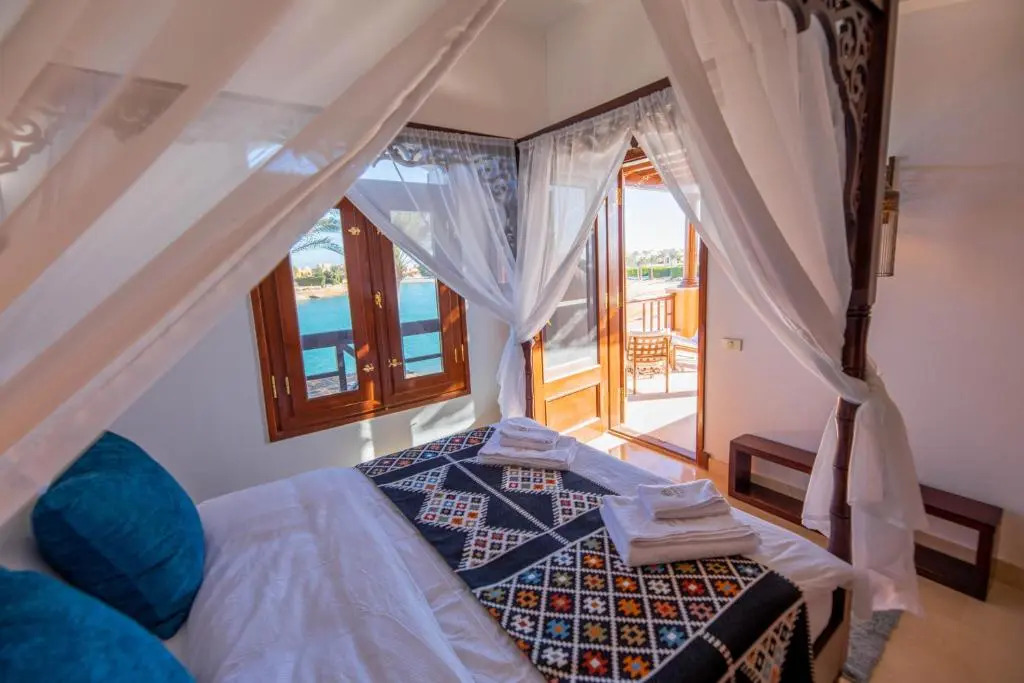 Charming Lagoon Villa with pool Egyptian Style -Sabina 117