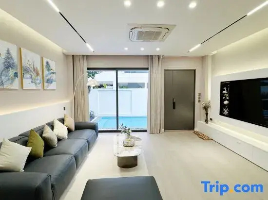 New luxury pool villa near Chiang Mai Old City, 4 bedrooms, 5 bathrooms, luxurious furnishings A4