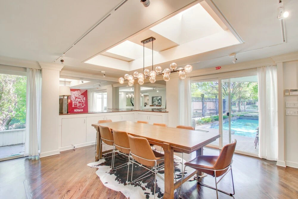 1 Mi to OU! Group Getaway w/ Game Room, Pool