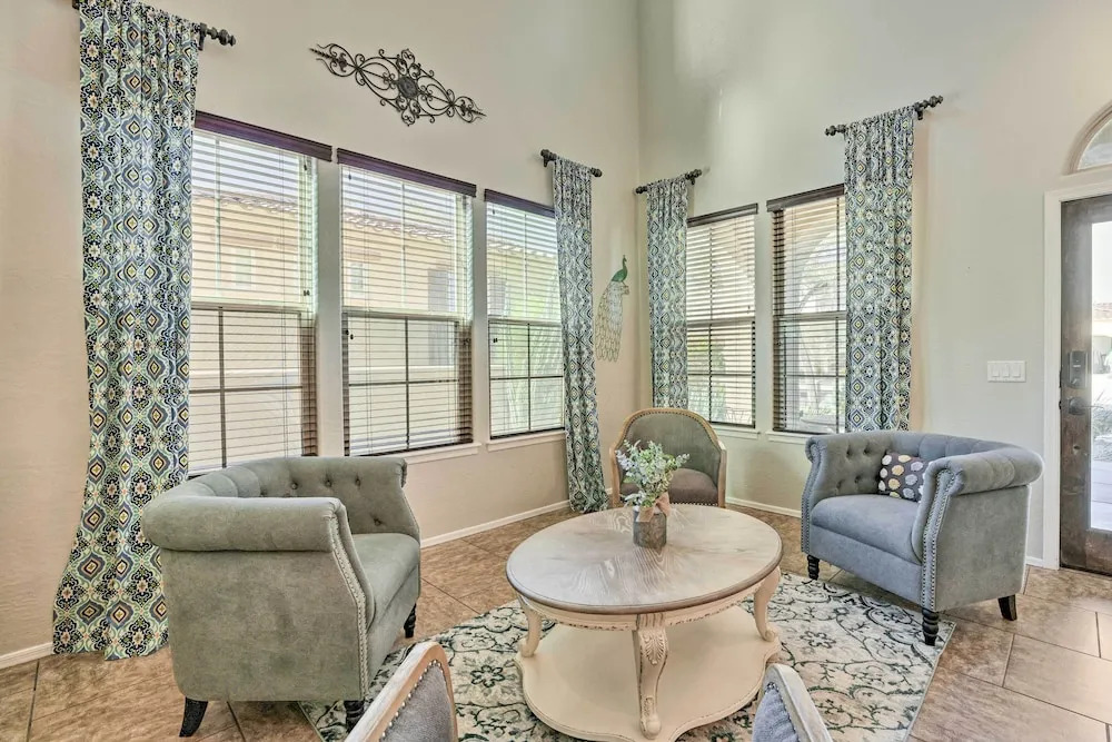 Luxe Goodyear Home w/ Serene Backyard & Game Room
