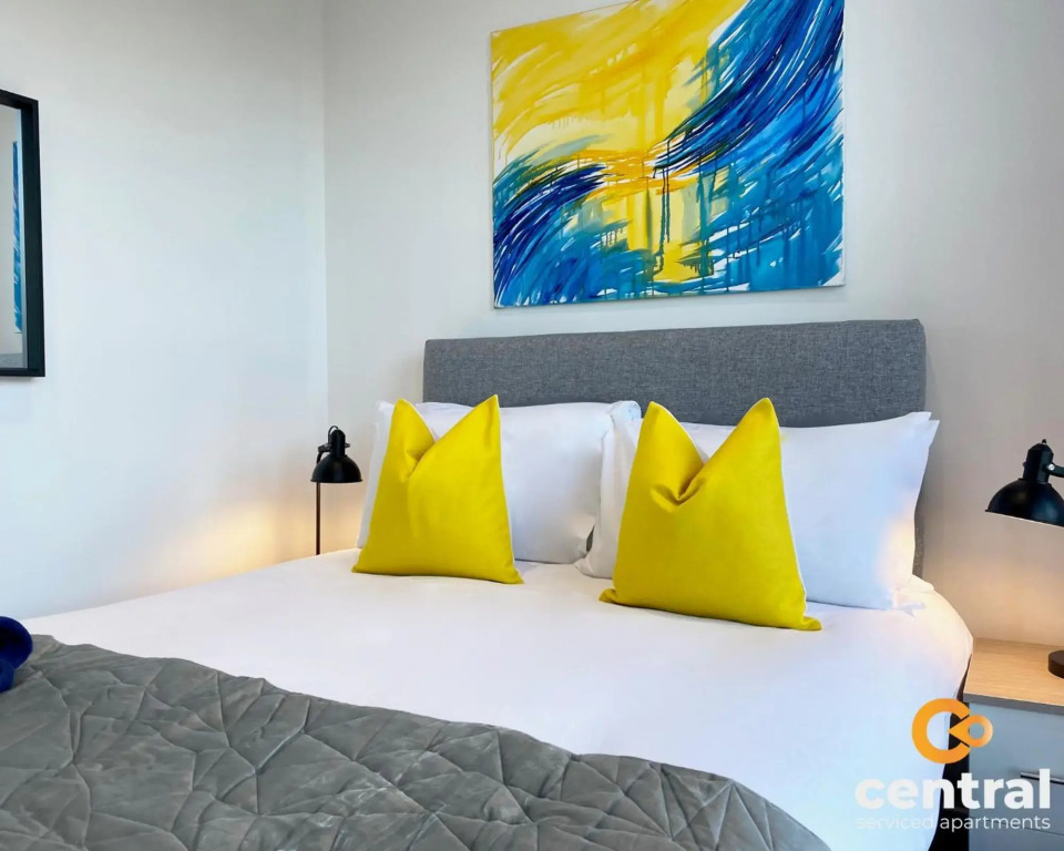 1 Bedroom Apartment by Central Serviced Apartments - Trades Lane - Parking Available
