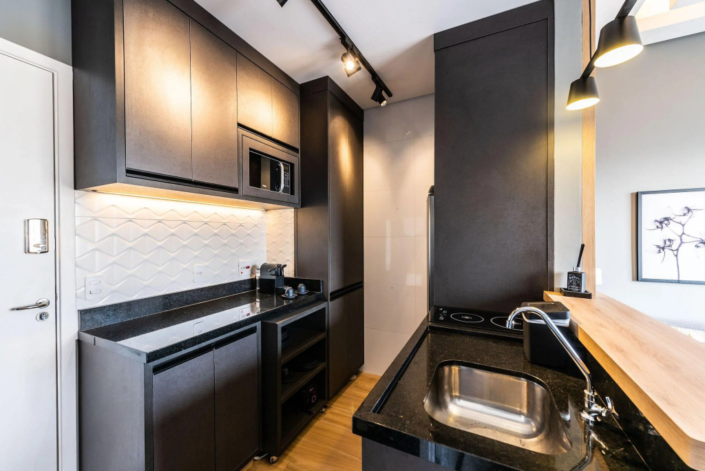 Aa1705 Apto 1 Dorm Luxuoso No Bixiga Completo Impecável