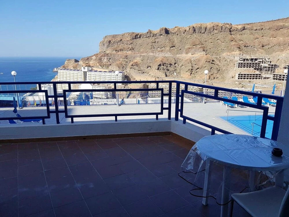 House With one Bedroom in Taurito, With Wonderful sea View, Shared Pool and Balcony