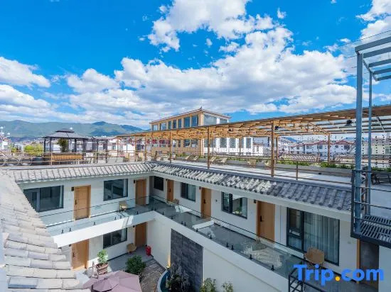 Artistic-Dawn, Twilight and Evening Wind New Chinese Design Courtyard
