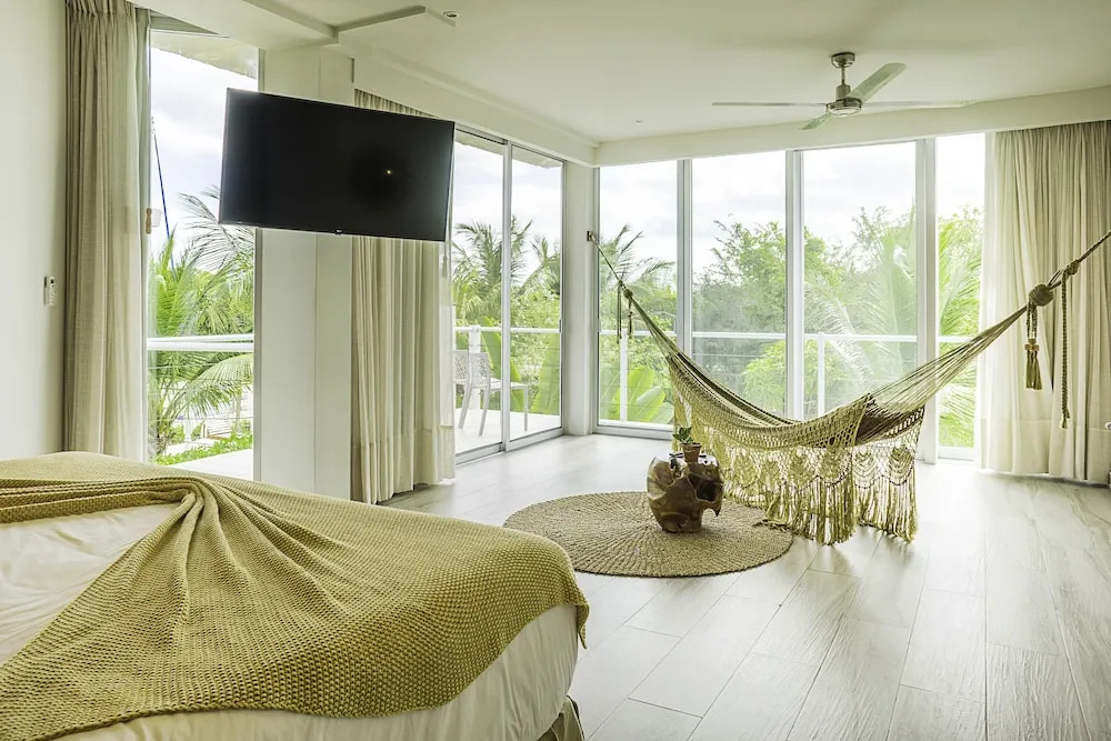 Villa 34 Bohemian Chic Style Villa, 2 min to Private Cenote