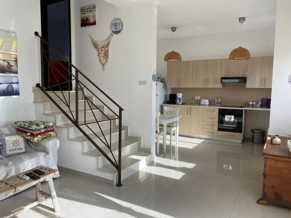 Two Bedroom Duplex With Mountain and Sea View
