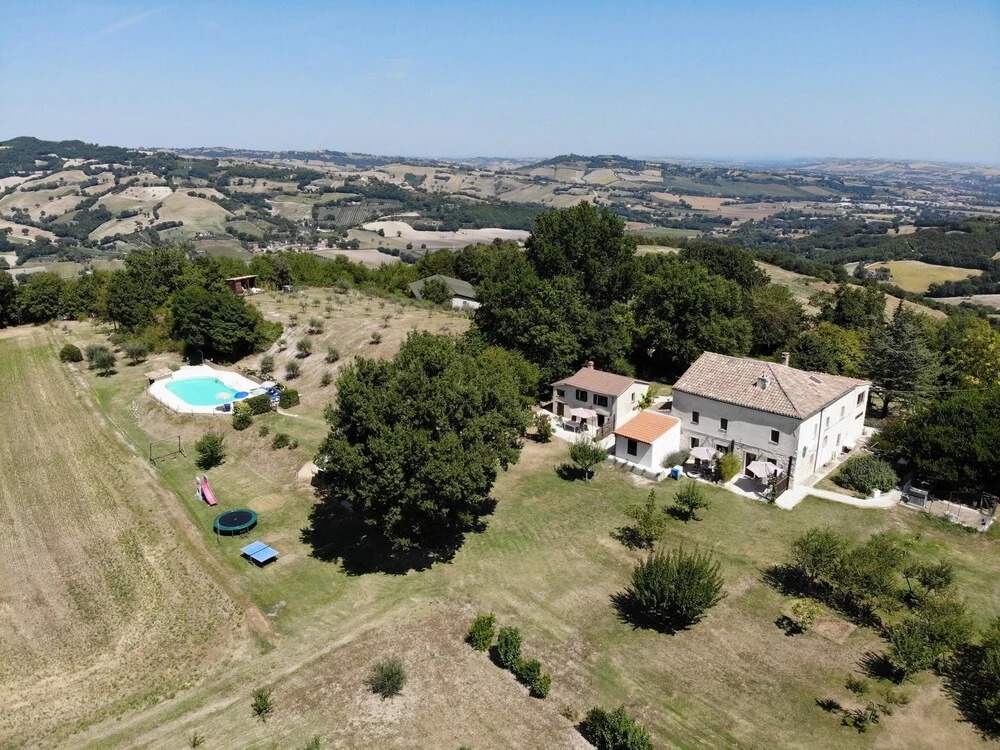 Apartment With 2 Bedrooms in Montesecco, With Wonderful sea View, Pool Access, Furnished Garden - 40 km From the Beach