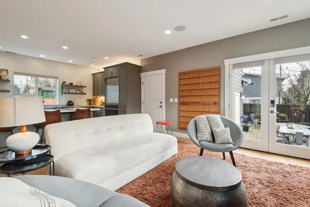 Georgetown Home Media Room, Patio & EV Charger