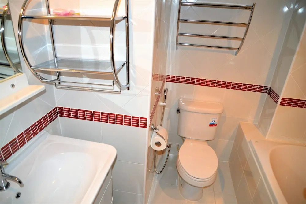 Beach Condo Jomtien Pool View Large Modern 1 Bedroom Kitchen