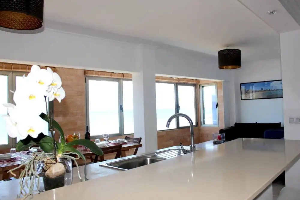 Apartment With 3 Bedrooms in El Agujero, With Wonderful sea View and Wifi - 10 m From the Beach