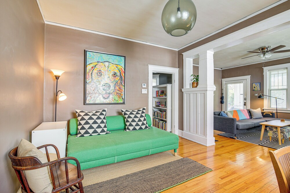 1 Mi to Overton Park: Extended Stay in Memphis!