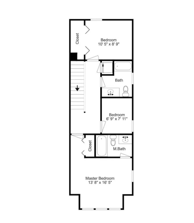 The Commons #404 - Three Bedroom Townhome