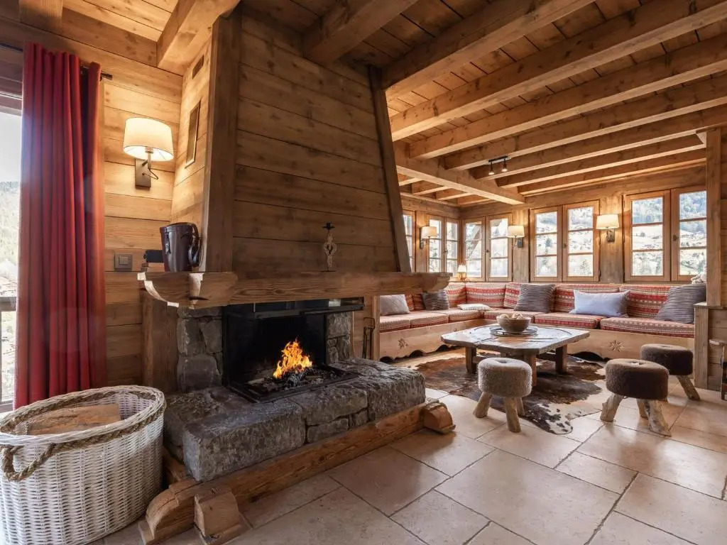 Chalet 5★ à La Clusaz, 8 pers, spa, proche pistes, 4 chambres - FR-1-304-110