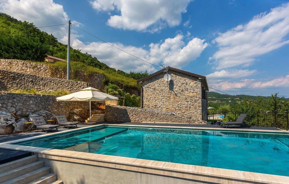 Nice Home in Poljane With Outdoor Swimming Pool, Private Swimming Pool and 4 Bedrooms