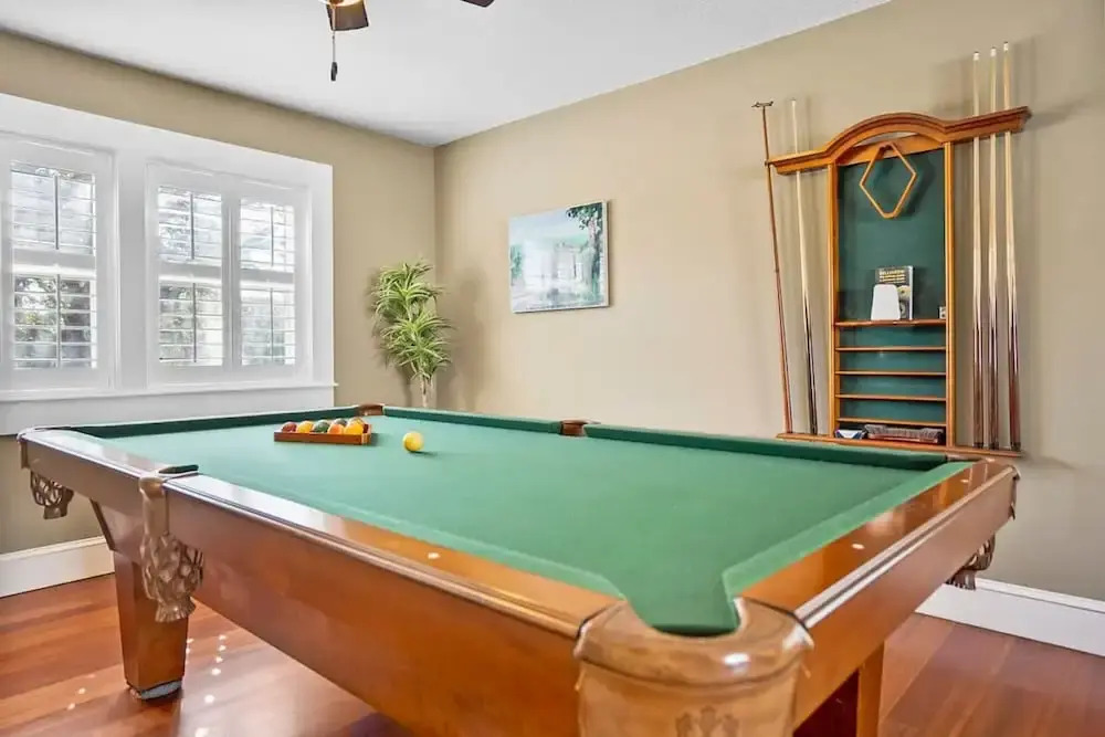 Beach Home w Pool Golf Cart Game Room Dogs Ok
