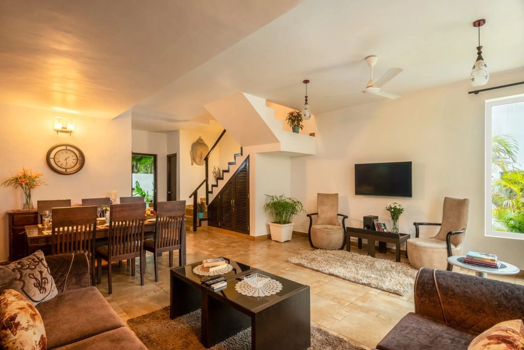 The Bumblebee- Serene 3BHK Villa- Candolim, Goa By StayMonkey