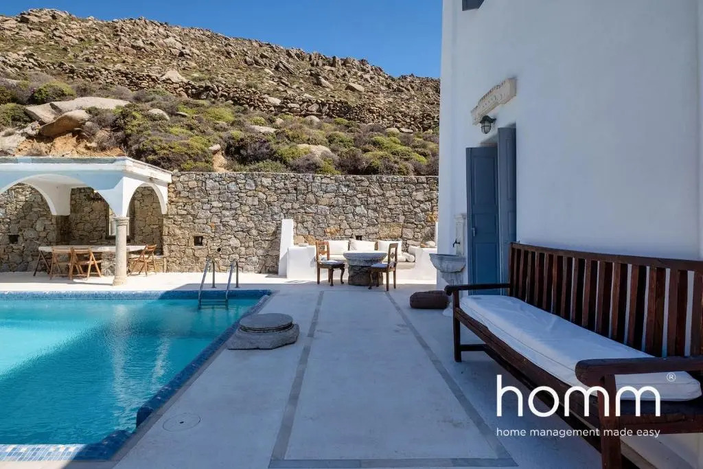 Cheerful Pool Cycladic homm 8ppl Mykonos