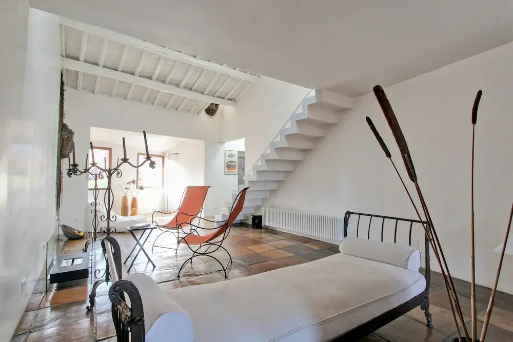 Romantic house with terrace