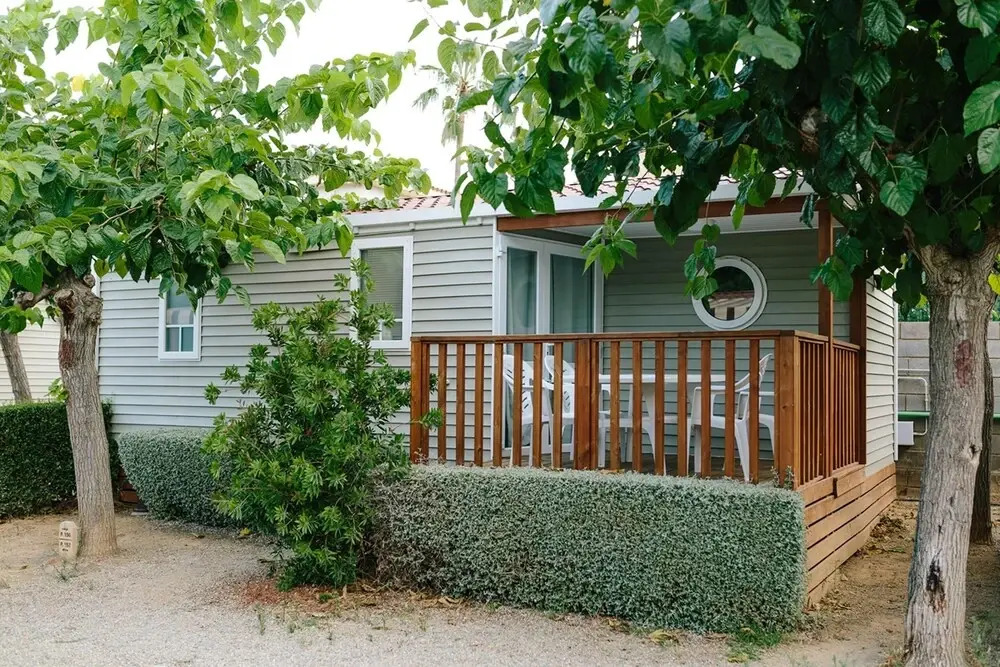 Shaded Mobile Home Escape