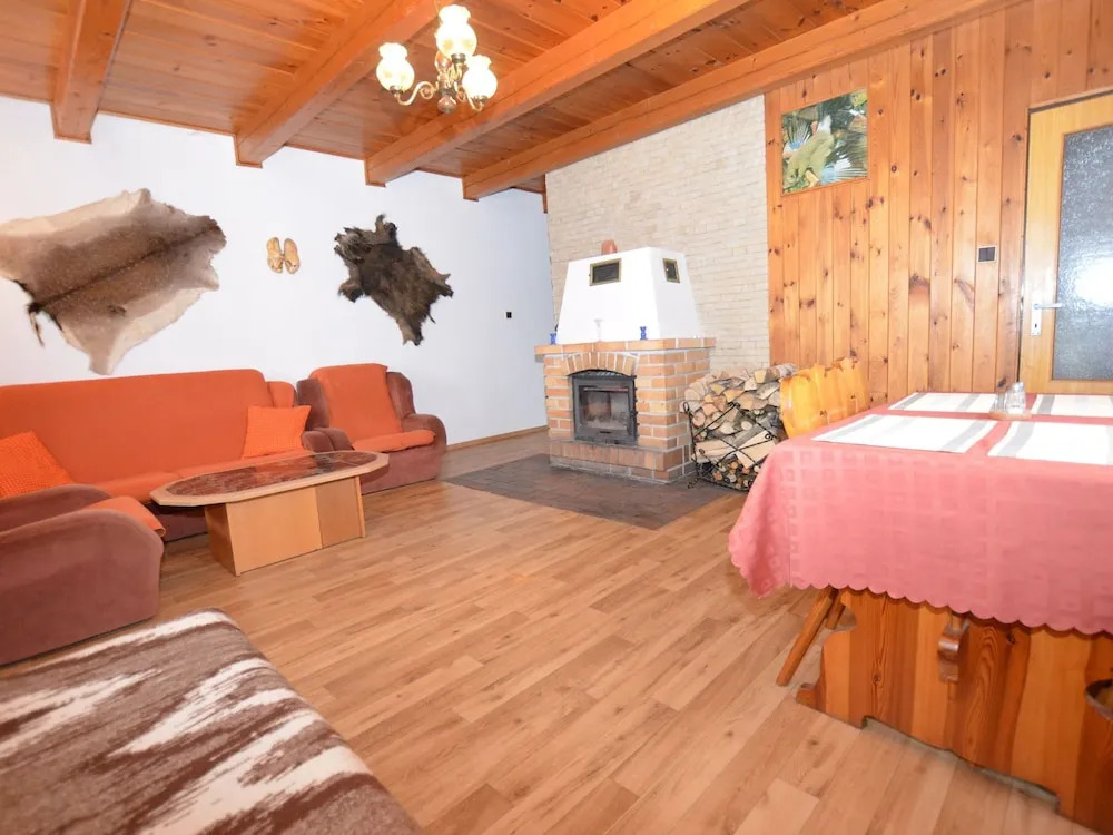 Charming Chalet in Cervená Recice With Fireplace