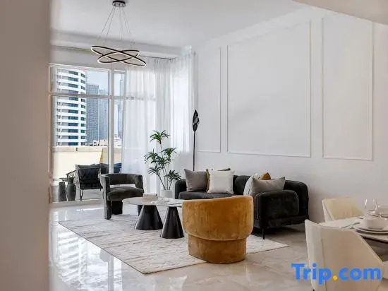 Stylish Apartment Huge Terrace Near Burj Khalifa