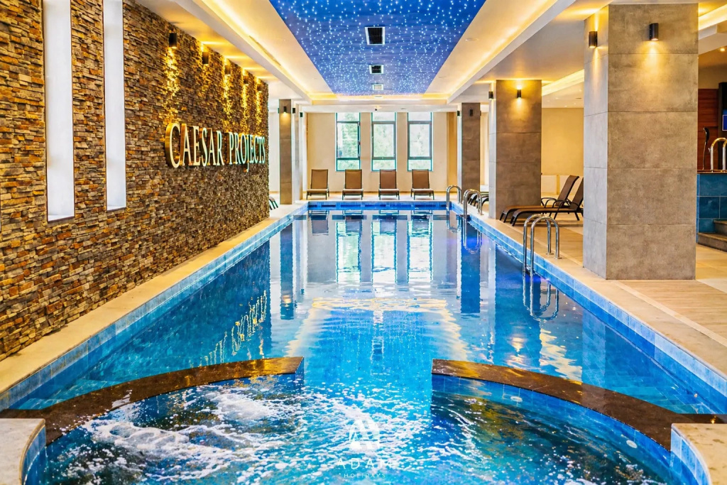 Апартаменты С видом на море Caesar Blue Sazbona 38 с 1 спальней