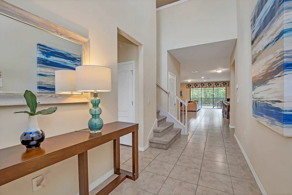 Grand 8BD Villa With Themed Rooms and Game Room! Close to Disney! #8ws883