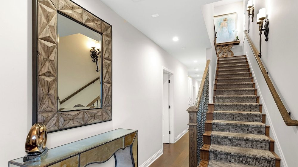 Seventh & Shore Stylish Seal Beach Home w/ Elevator, Fireplace + Bold Design