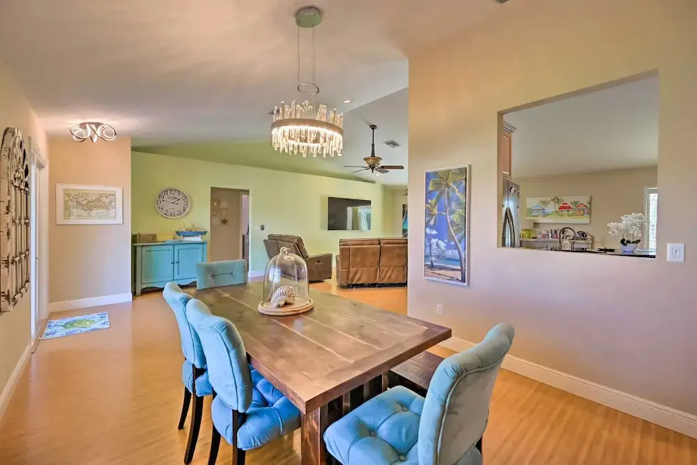 House w/ Heated Pool & Grill - Walk to Beach!