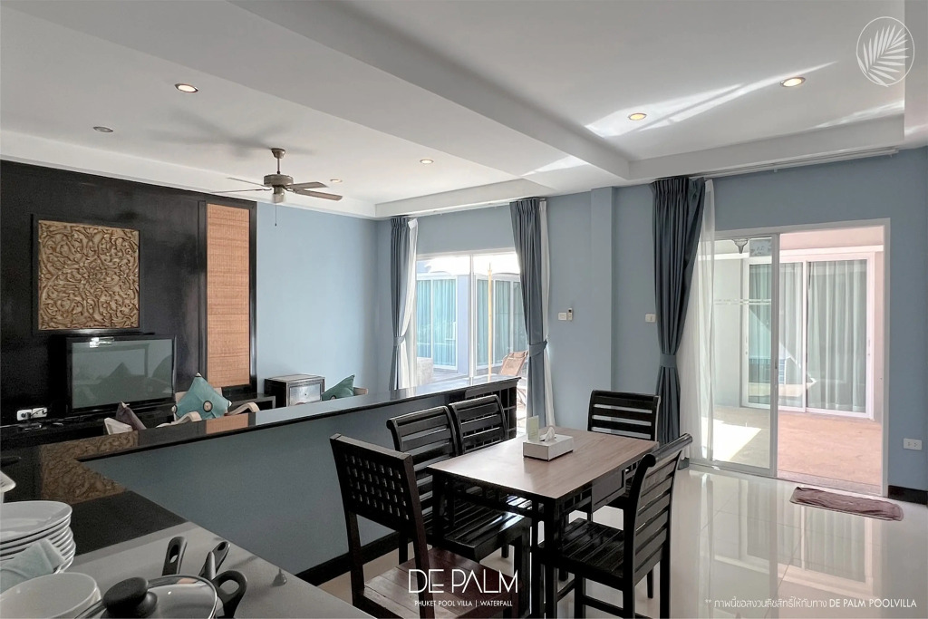 De palm poolvilla