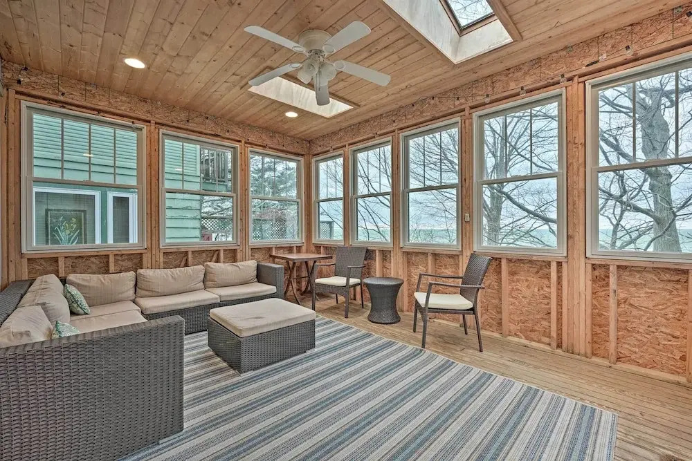 Lake Michigan Waterfront Home: 1 Mile to Downtown!