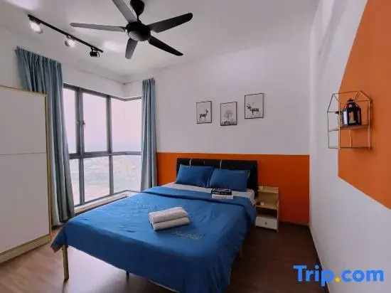TypeB-10pax-5Bedroom-Balcony-IOICityMall-UKM-C180- Cheras