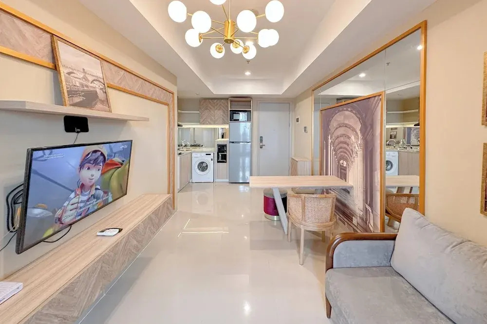 New Contemporary 2Br At Grand Sungkono Lagoon Apartment
